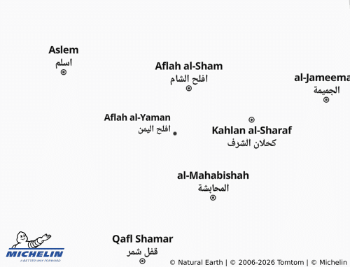 MICHELIN-Landkarte Aflah al-Yaman - ViaMichelin