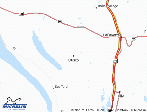 Carte MICHELIN Otisco - ViaMichelin