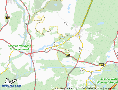 MICHELIN Böhmerheide map - ViaMichelin