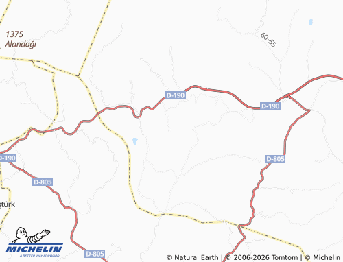 MICHELIN Küçükaköz map - ViaMichelin