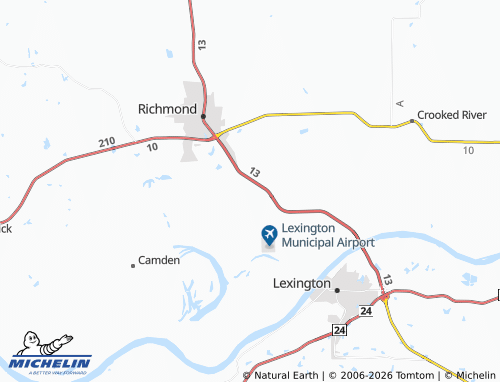 Carte MICHELIN Henrietta - ViaMichelin