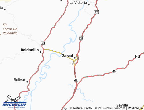 Carte MICHELIN Los Coclies - ViaMichelin