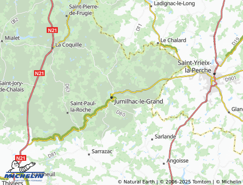 MICHELIN La Perdicie map - ViaMichelin