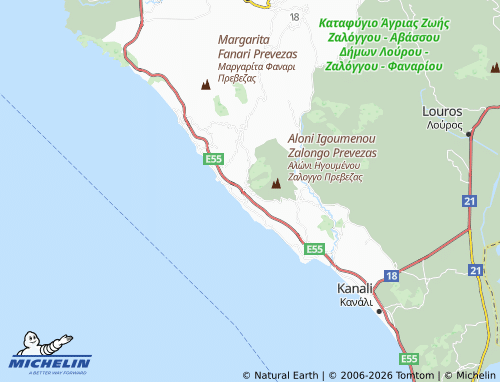 Mapa MICHELIN Riza - ViaMichelin