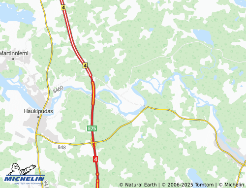 MICHELIN Jokikylä map - ViaMichelin