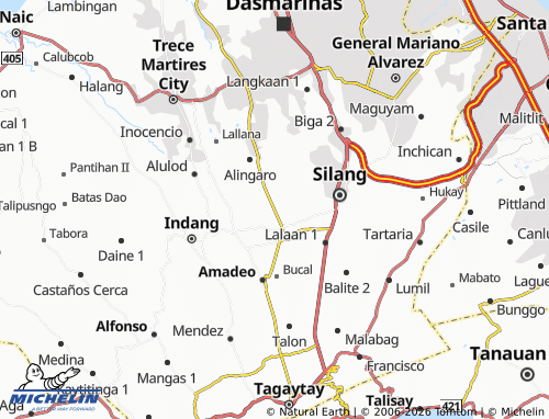 MICHELIN Banaybanay map - ViaMichelin