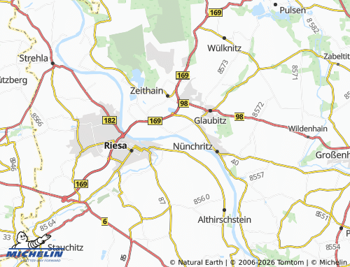 MICHELIN Moritz map - ViaMichelin