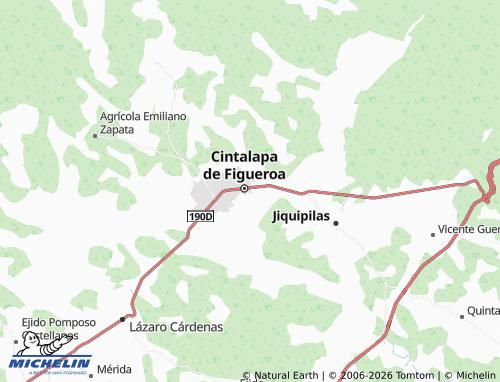 Mapa MICHELIN Lomas del Oriente - ViaMichelin