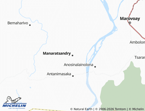 Mappa MICHELIN Manaratsandry - ViaMichelin