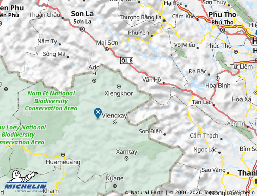 Mappa MICHELIN Sopbao - ViaMichelin