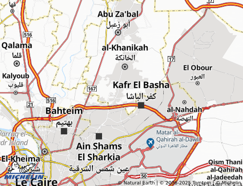 MICHELIN El Kalg map - ViaMichelin