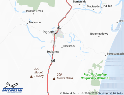 Mappa MICHELIN Blackrock - ViaMichelin
