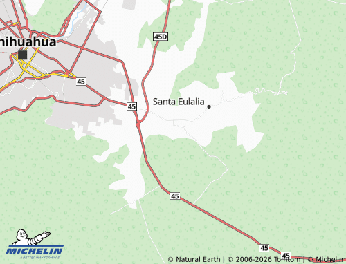 Mapa MICHELIN Las Lilas - ViaMichelin