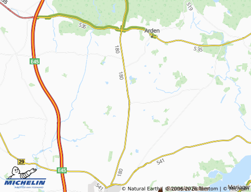 MICHELIN-Landkarte Vebbestrup - ViaMichelin
