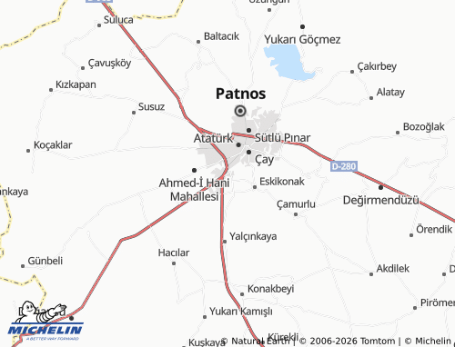 MICHELIN Sarısu map - ViaMichelin