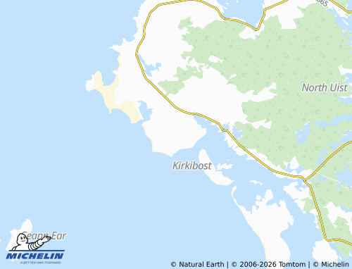 Carte MICHELIN Knockline - ViaMichelin