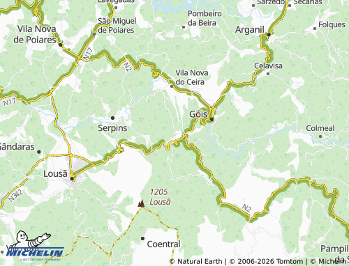 Mapa MICHELIN Conhais - ViaMichelin
