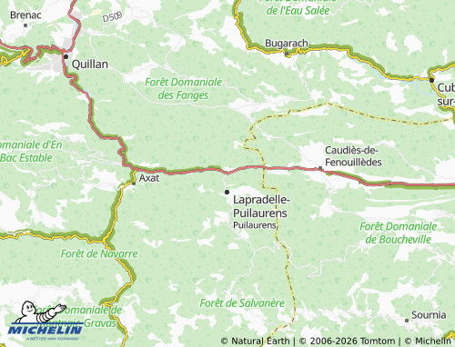 Mapa MICHELIN Lapradelle - ViaMichelin