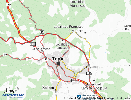 Mapa MICHELIN Las Conchas - ViaMichelin