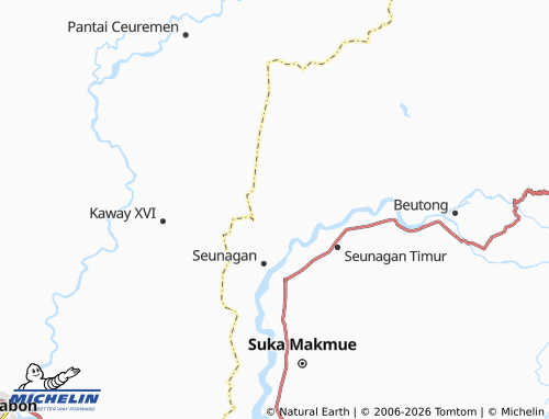 MICHELIN Blang Lango map - ViaMichelin