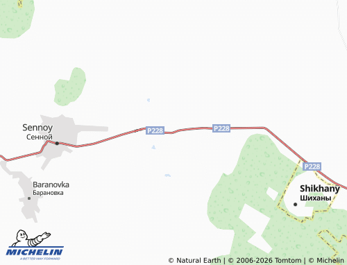 MICHELIN-Landkarte Klyuchi - ViaMichelin