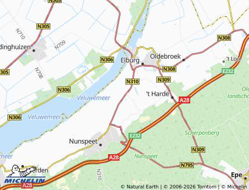 Mappa MICHELIN Doornspijk - ViaMichelin