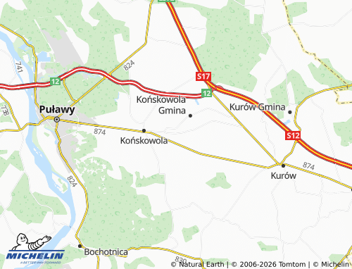 MICHELIN-Landkarte Witowice - ViaMichelin