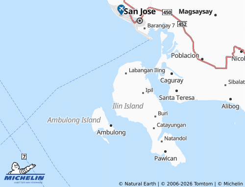 Mappa MICHELIN Iling Proper - ViaMichelin