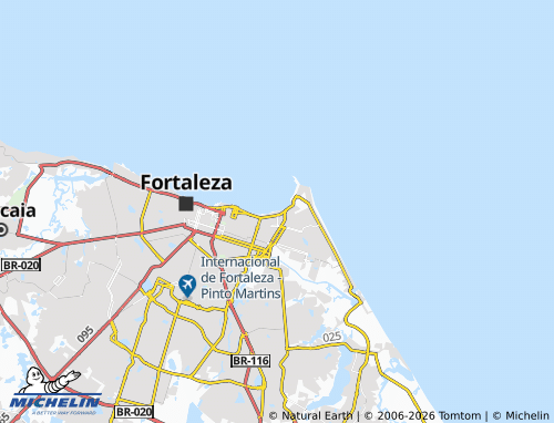 Mappa MICHELIN Mucuripe - ViaMichelin