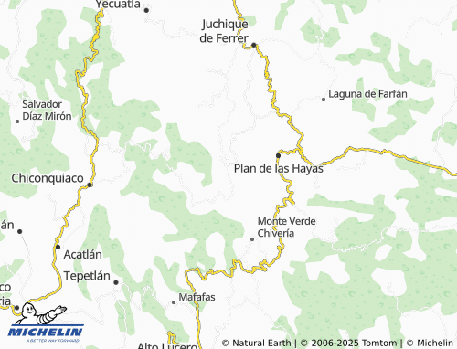 MICHELIN La Sombra map - ViaMichelin