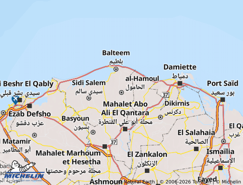 Mapa MICHELIN El Hamul - ViaMichelin