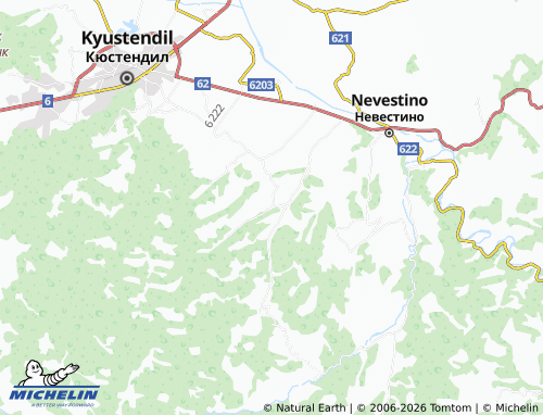 Mappa MICHELIN Zgurovo - ViaMichelin