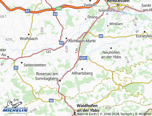 MICHELIN Gimpersdorf map - ViaMichelin