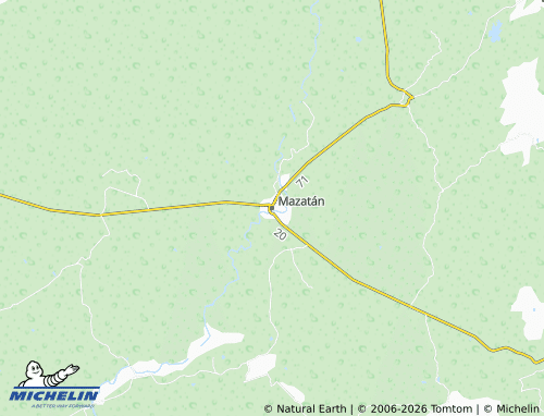 Kaart MICHELIN Mazatán - ViaMichelin