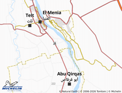 Mappa MICHELIN Bani Hamad - ViaMichelin