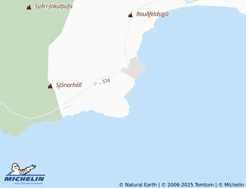 MICHELIN Hellnar map - ViaMichelin