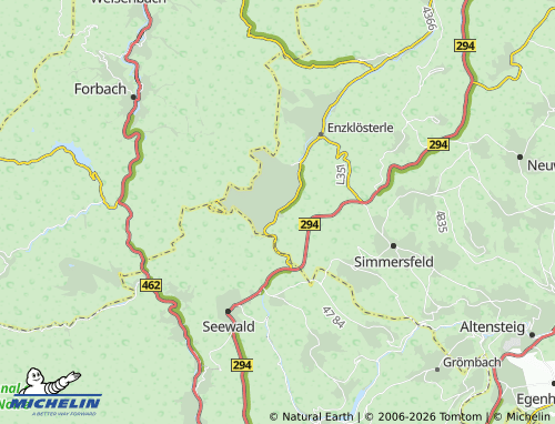 MICHELIN Gompelscheuer map - ViaMichelin