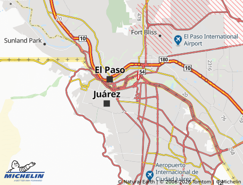 MICHELIN Cuauhtémoc map - ViaMichelin
