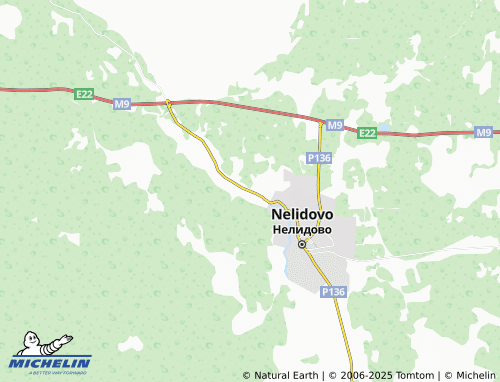 MICHELIN Bol'shaya Kamenka map - ViaMichelin