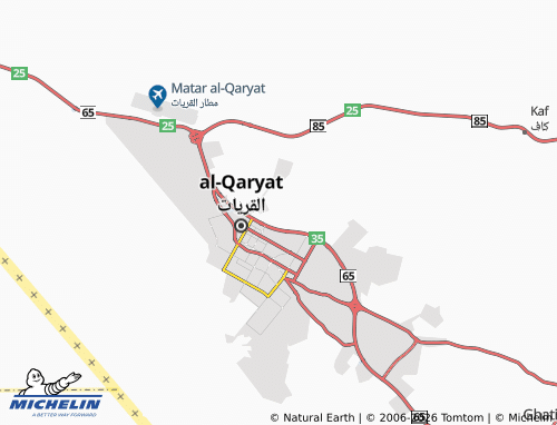 MICHELIN-Landkarte al-Rawabi - ViaMichelin
