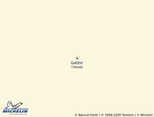 MICHELIN Galshir map - ViaMichelin