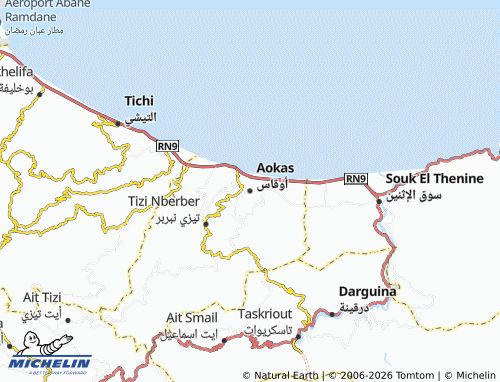 Carte MICHELIN Aokas - ViaMichelin