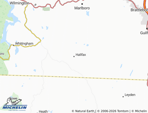 Carte MICHELIN Halifax - ViaMichelin