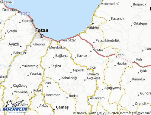 Mappa MICHELIN Kavraz - ViaMichelin
