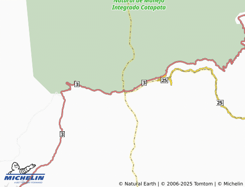 MICHELIN Pongo map - ViaMichelin