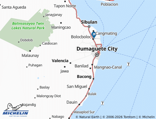 MICHELIN Talay map - ViaMichelin