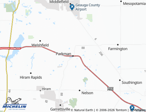 Mapa MICHELIN Parkman - ViaMichelin