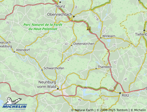 Carte MICHELIN Prackendorf - ViaMichelin