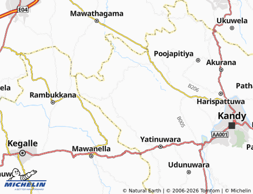 MICHELIN Imbulethenna map - ViaMichelin