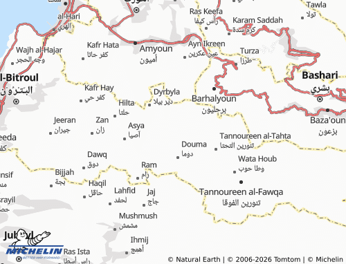 Mapa MICHELIN Bayt Shalala - ViaMichelin